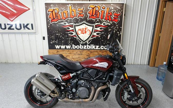 2022 Indian FTR S Maroon Metallic