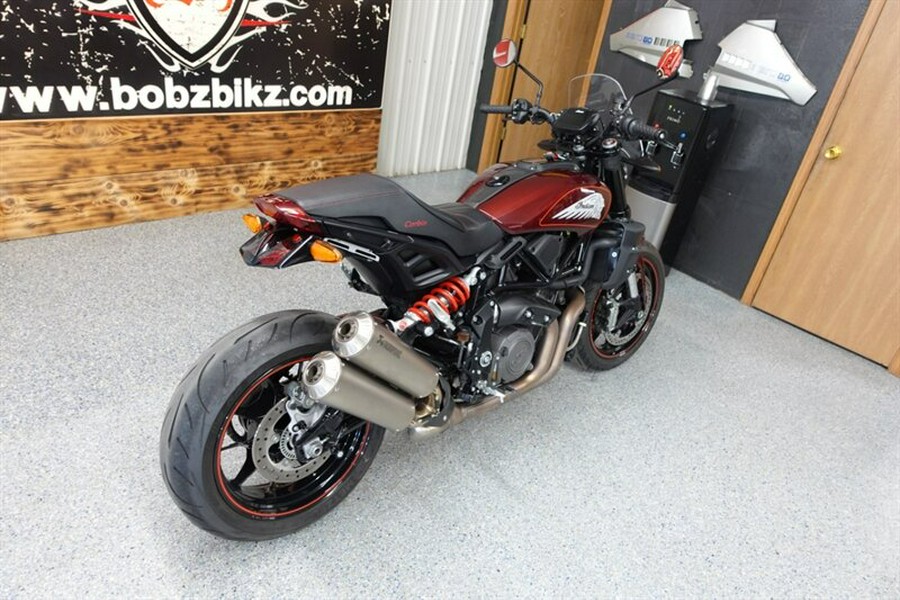 2022 Indian FTR S Maroon Metallic
