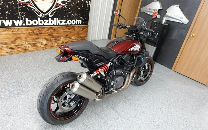 2022 Indian FTR S Maroon Metallic