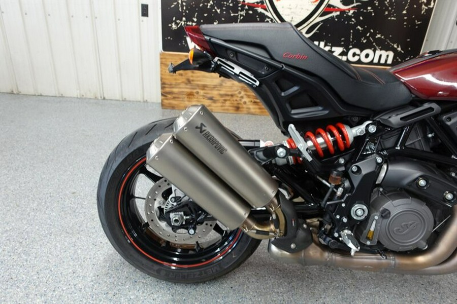 2022 Indian FTR S Maroon Metallic