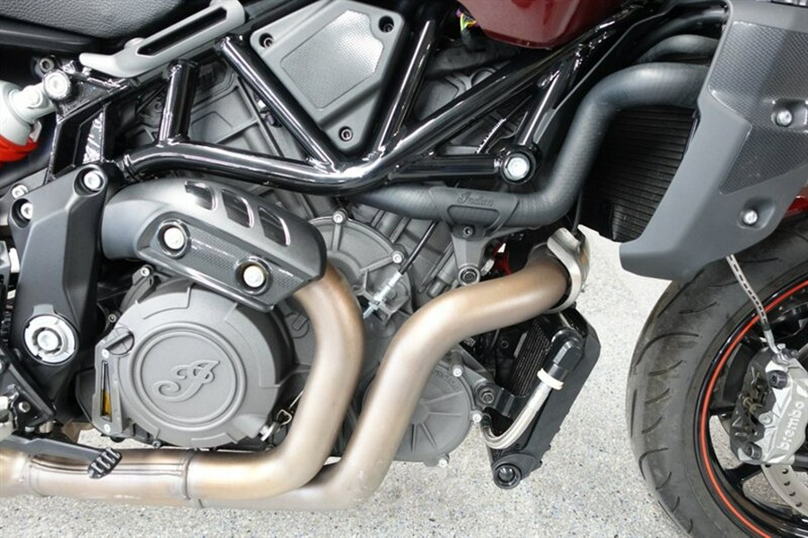 2022 Indian FTR S Maroon Metallic