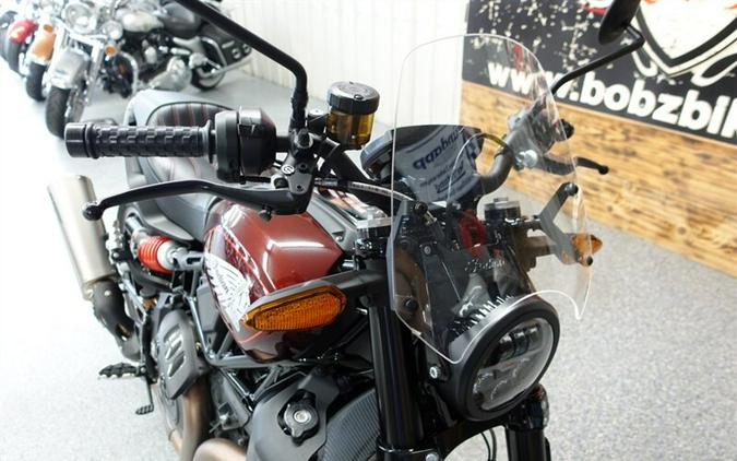2022 Indian FTR S Maroon Metallic