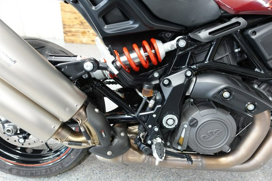 2022 Indian FTR S Maroon Metallic