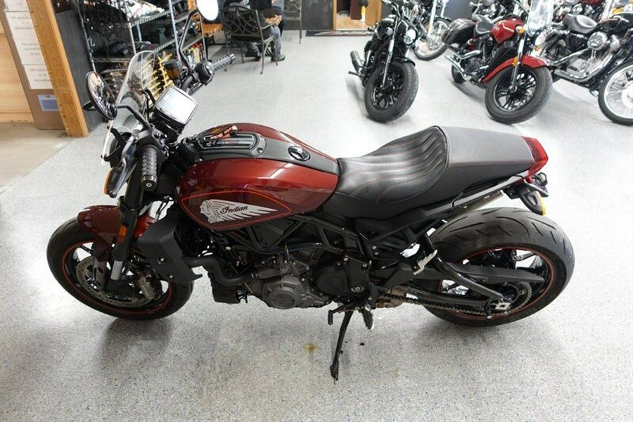 2022 Indian FTR S Maroon Metallic
