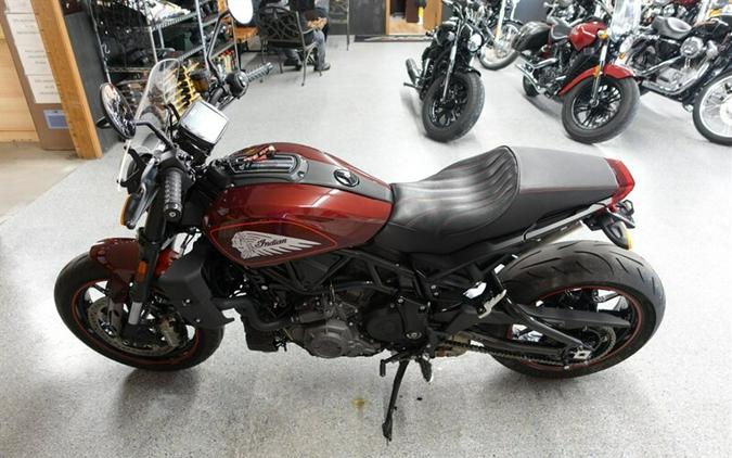 2022 Indian FTR S Maroon Metallic