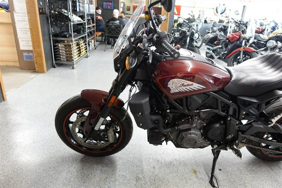 2022 Indian FTR S Maroon Metallic