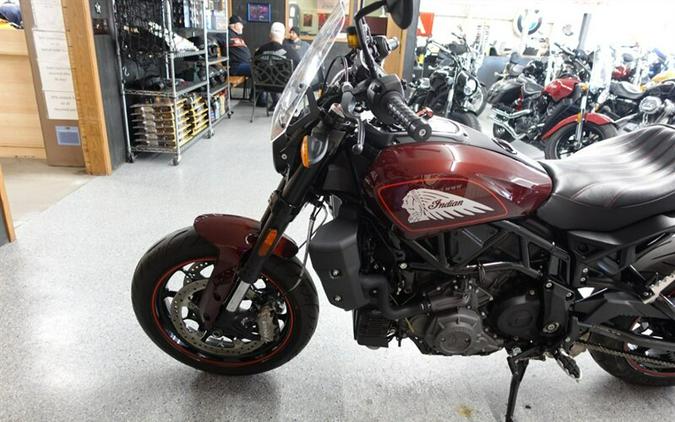 2022 Indian FTR S Maroon Metallic