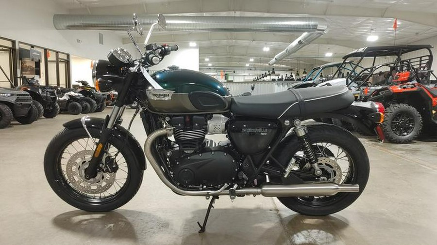 2024 Triumph Bonneville T100 Competition Green/Ironstone