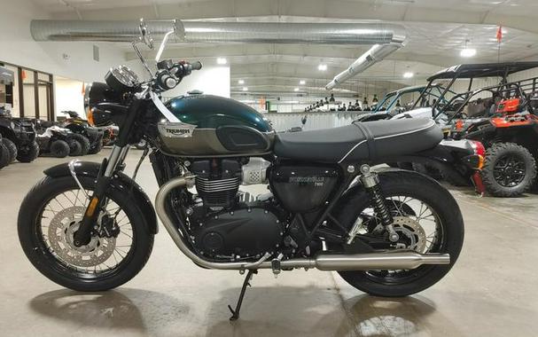 2024 Triumph Bonneville T100 Competition Green/Ironstone