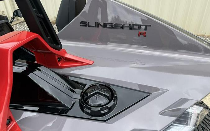 2026 Polaris Slingshot® R AutoDrive Radiant Gray with Indy Red Pearl