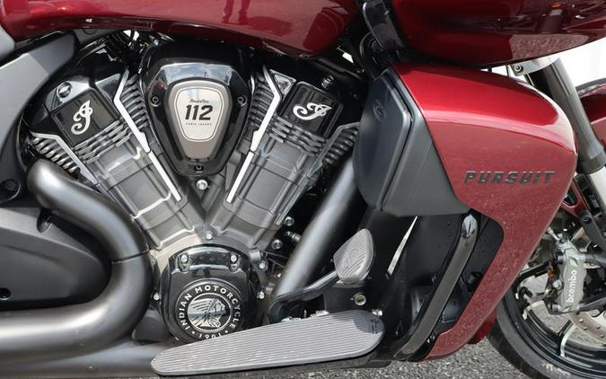 2026 Indian Motorcycle® Pursuit® Dark Horse® 112 w/ PowerBand Audio Maroon Metallic