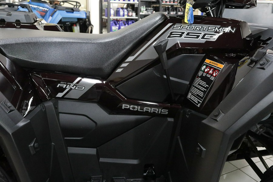 2024 Polaris Industries SPORTSMAN 850 PREMIUM - CRIMSON METALLIC