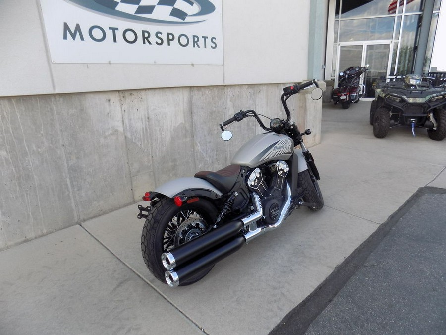 2024 Indian Motorcycle® Scout® Bobber Twenty ABS Silver Quartz Smoke