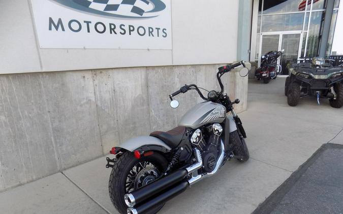 2024 Indian Motorcycle® Scout® Bobber Twenty ABS Silver Quartz Smoke