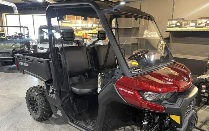 2024 Can-Am® Defender DPS HD10 Fiery Red