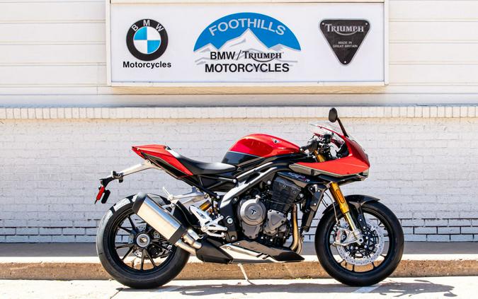 2023 Triumph Speed Triple 1200 RR Red Hopper / Storm Grey