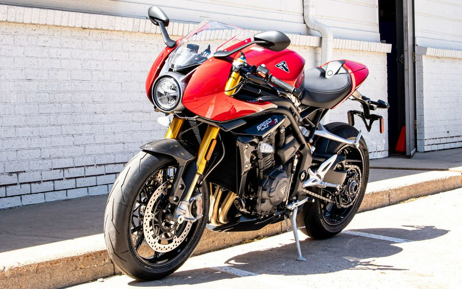 2023 Triumph Speed Triple 1200 RR Red Hopper / Storm Grey