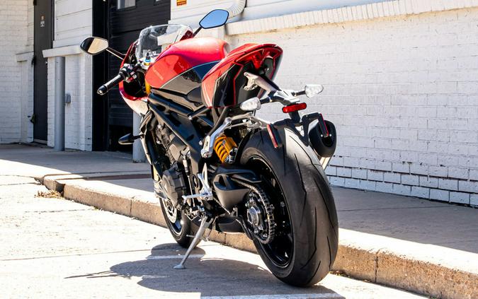 2023 Triumph Speed Triple 1200 RR Red Hopper / Storm Grey