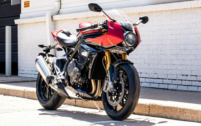 2023 Triumph Speed Triple 1200 RR Red Hopper / Storm Grey