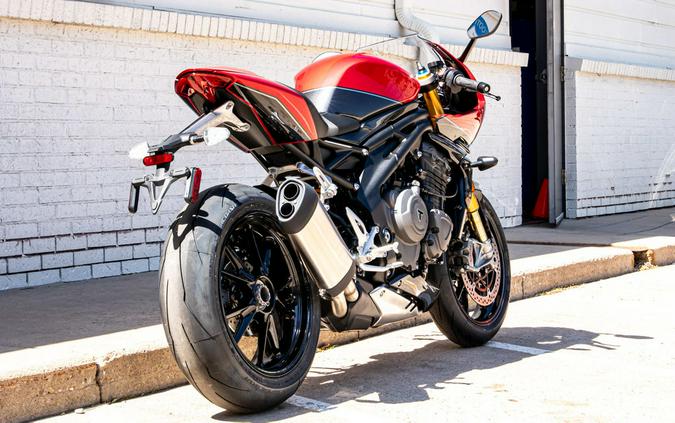 2023 Triumph Speed Triple 1200 RR Red Hopper / Storm Grey