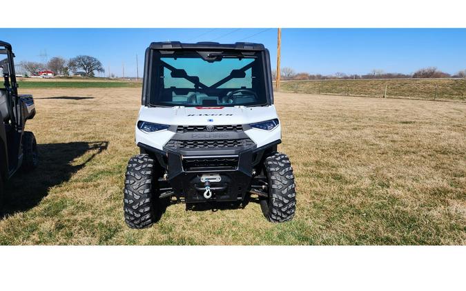 2023 Polaris Industries RANGER XP 1000 NorthStar Trail Boss Ghost White/Perf Red - RIDE COMMAND Package