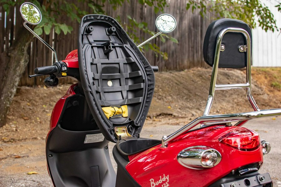 2024 Genuine Scooter Buddy 125 Red