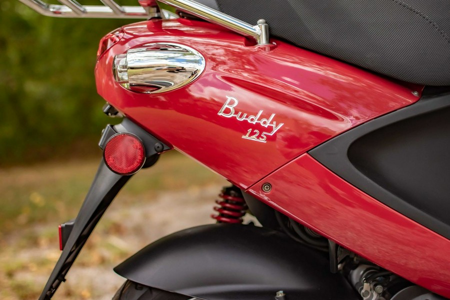 2024 Genuine Scooter Buddy 125 Red