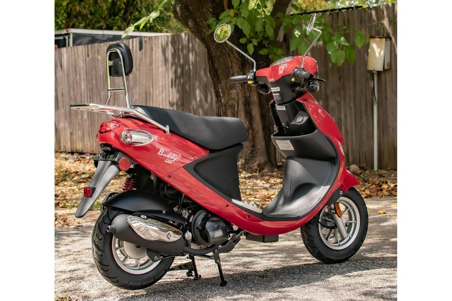2024 Genuine Scooter Buddy 125 Red