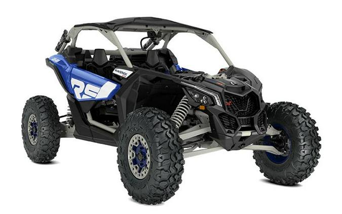 2023 Can-Am® Maverick X3 X rs Turbo RR Intense Blue / Carbon Black / Chalk Grey