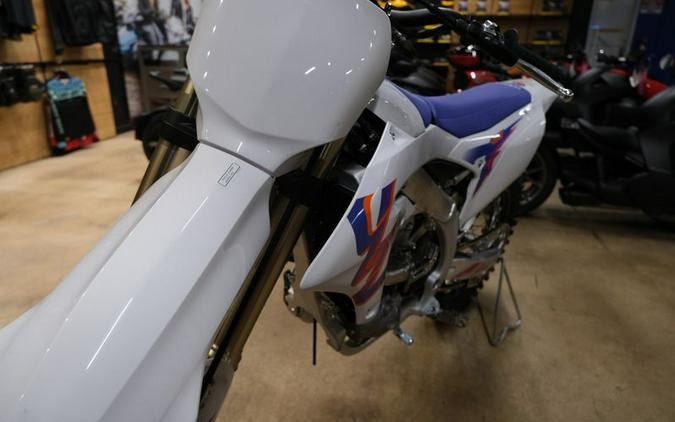 New 2024 YAMAHA YZ450F 50TH ANNIVERSARY EDITION ANNIVERSARY WHITE