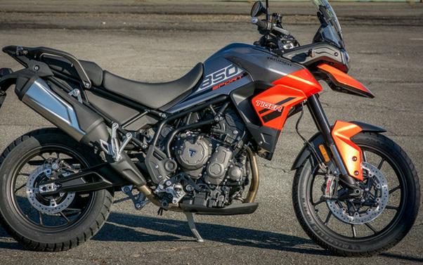 2023 Triumph Tiger 850 Sport Graphite/Baja Orange