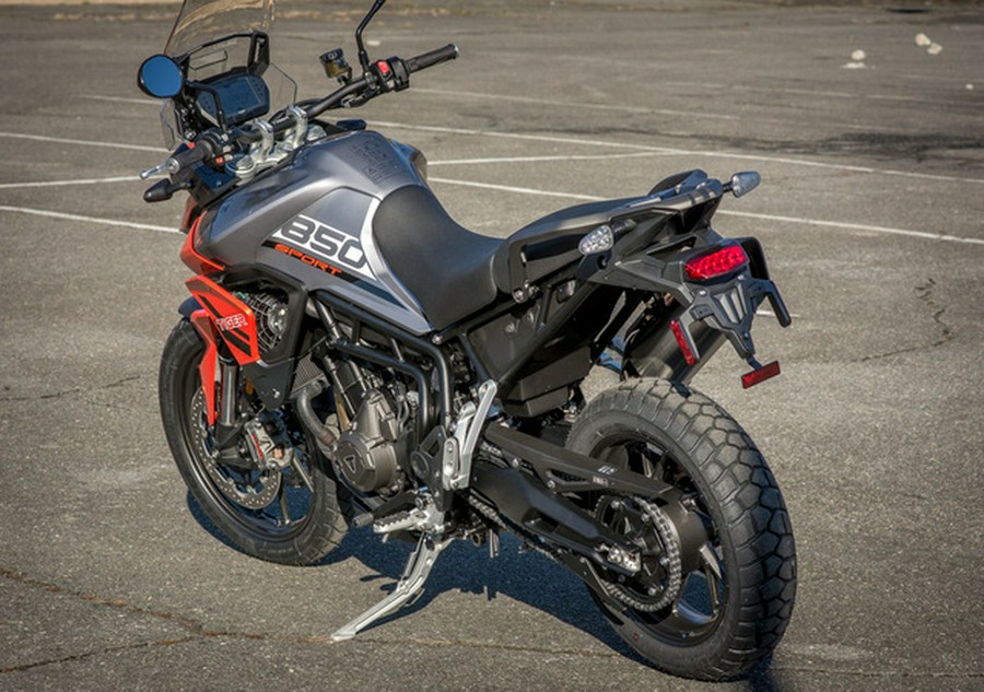 2023 Triumph Tiger 850 Sport Graphite/Baja Orange