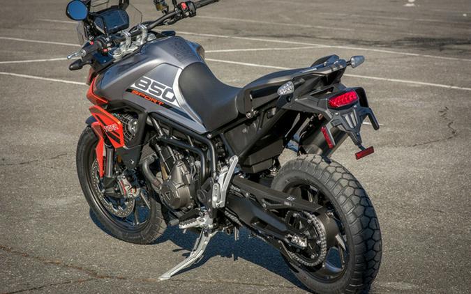 2023 Triumph Tiger 850 Sport Graphite/Baja Orange