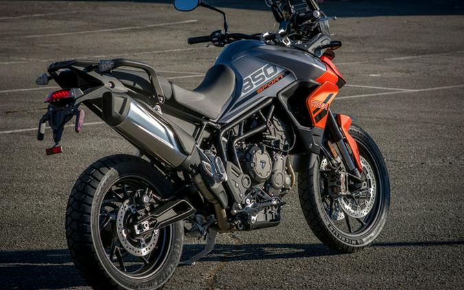 2023 Triumph Tiger 850 Sport Graphite/Baja Orange