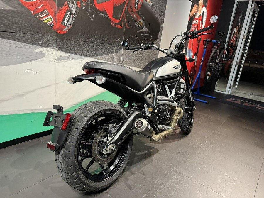 2023 Ducati Scrambler Icon Dark Matt Black