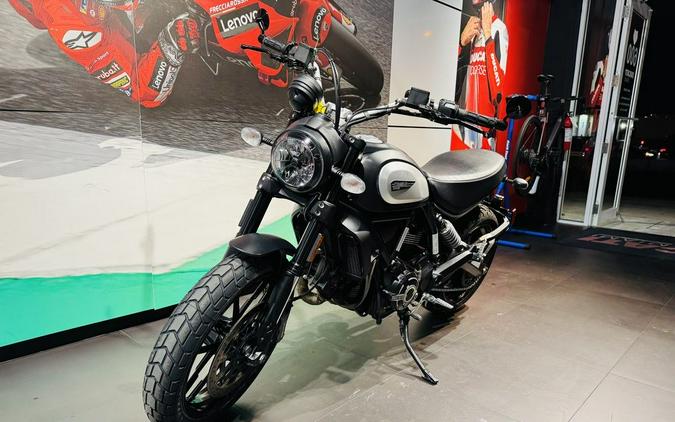 2023 Ducati Scrambler Icon Dark Matt Black