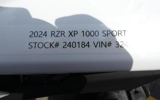 2024 Polaris® RZR XP 1000 Sport