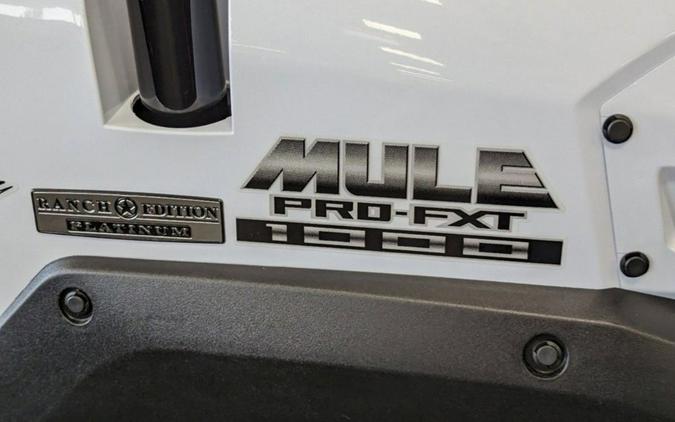 2024 Kawasaki MULE PRO-FXT™ 1000 PLATINUM RANCH EDITION