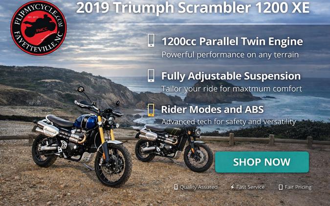2019 TRIUMPH SCRAMBLER 1200 TWO-TONE - C935118
