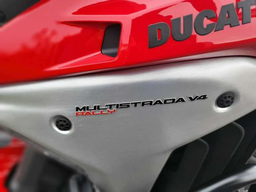 2023 Ducati Multistrada V4 Rally Ducati Red