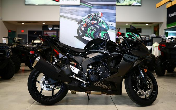 2026 Kawasaki NINJA ZX6R Metallic Matte Graphenesteel GrayMetallic Spark BlackPearl Storm Gray