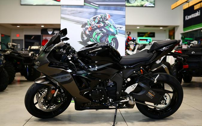 2026 Kawasaki NINJA ZX6R Metallic Matte Graphenesteel GrayMetallic Spark BlackPearl Storm Gray