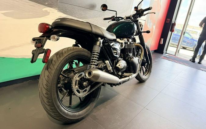 2024 Triumph Speed Twin 900 Competition GreenPhantom Black