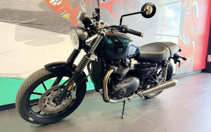 2024 Triumph Speed Twin 900 Competition GreenPhantom Black