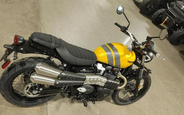 2024 Triumph Scrambler 900 Cosmic Yellow/Graphite