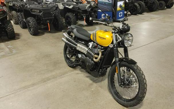 2024 Triumph Scrambler 900 Cosmic Yellow/Graphite