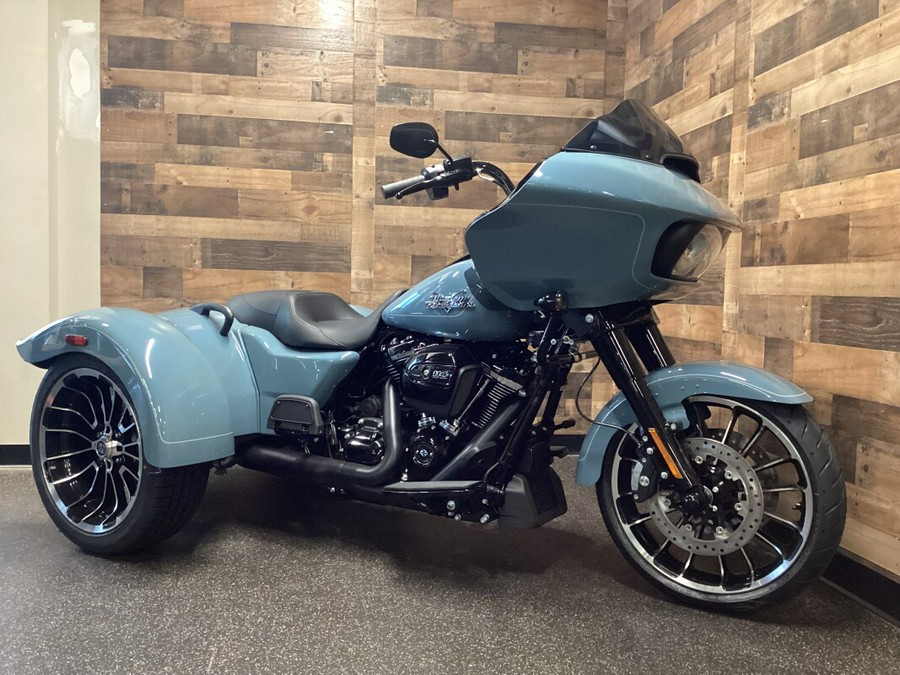 2024 Harley-Davidson Road Glide 3 Sharkskin Blue - Black Finish FLTRT