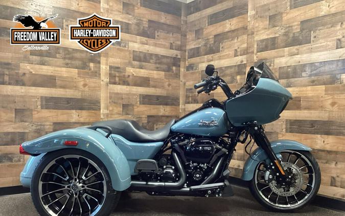 2024 Harley-Davidson Road Glide 3 Sharkskin Blue - Black Finish FLTRT