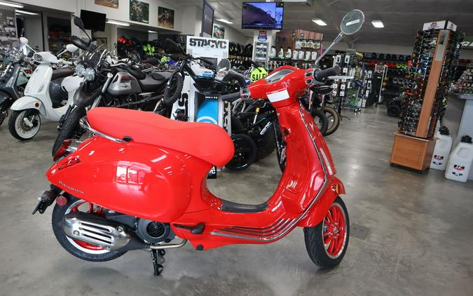 2023 Vespa Primavera 150 Red