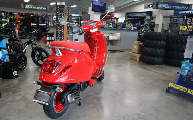 2023 Vespa Primavera 150 Red